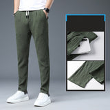 Top Selling Product In 2020 Summer Ultra-thin Cotton Linen Loose Tight Waist Casual Mens Pants Joggers Men's Clothing Trousers