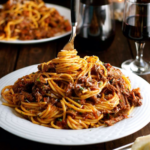 Macarronada à Bolonhesa