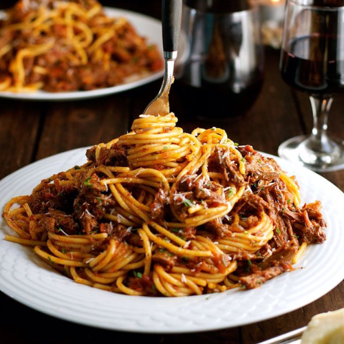 Macarronada à Bolonhesa