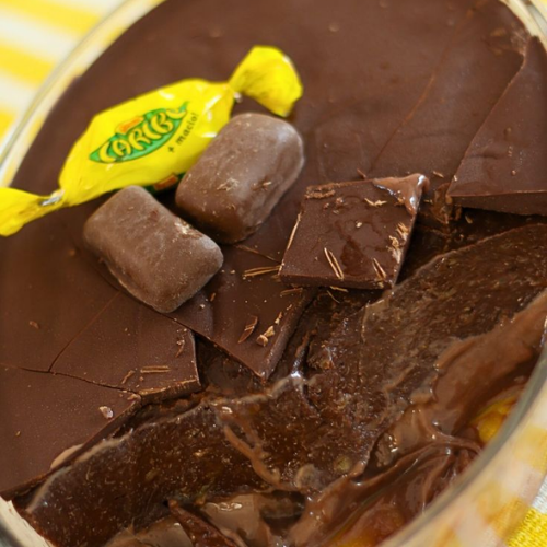 o Bombom Caribe na Travessa Perfeito Pronto em 40 Minutos