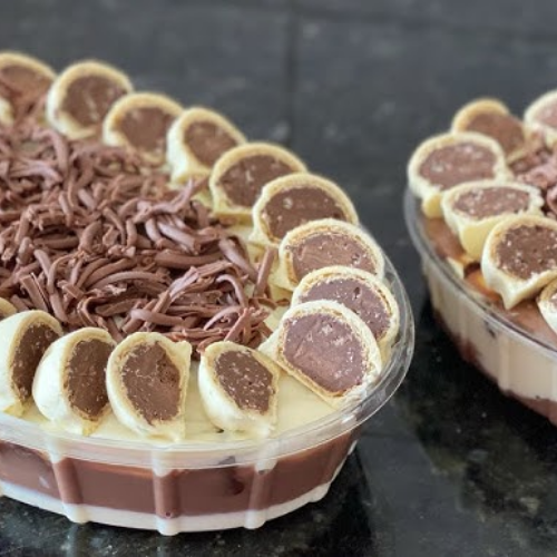 Pavê de Ouro Branco Cremoso: Receita Fácil e Irresistível em 30 Minutos!