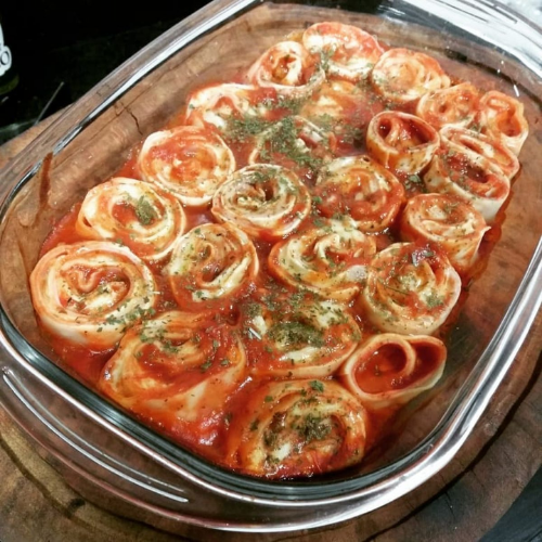 Rondelli com Massa de Lasanha: Receita Fácil e Deliciosa em 40 Minutos!