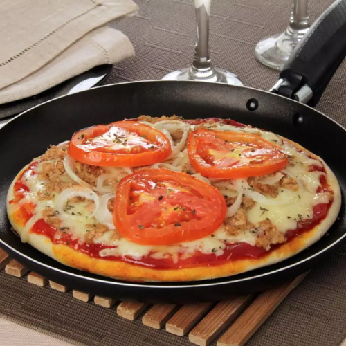 Pizza de Frigideira em 20 Minutos: Fácil, Rápida e Irresistível